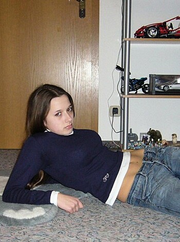 Young gf Becca pose at home - Photo 262