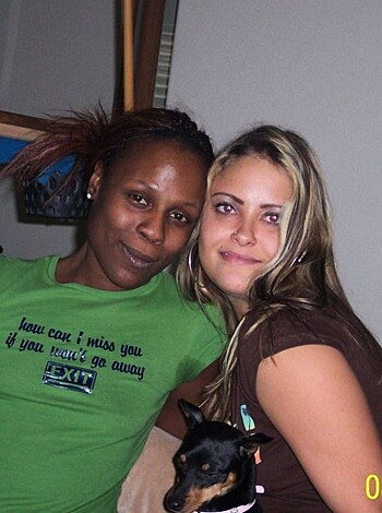 3 pussy for 1 black cock - Photo 100