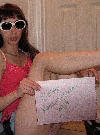 Steph - Amateur Teen in Silky Panties - Photo 4