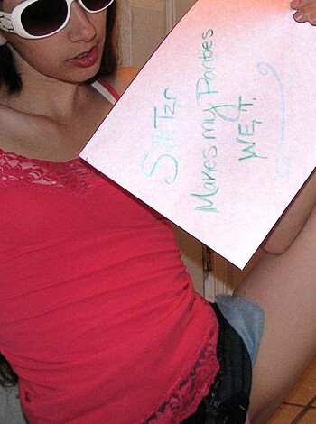 Steph - Amateur Teen in Silky Panties - Photo 6