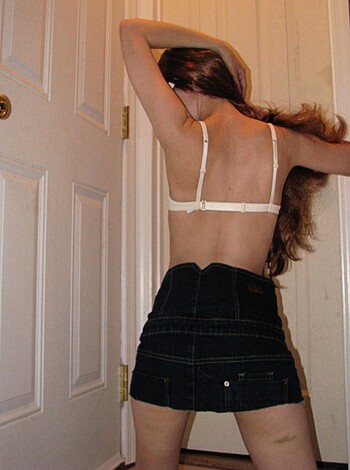 Steph - Amateur Teen in Silky Panties - Photo 44