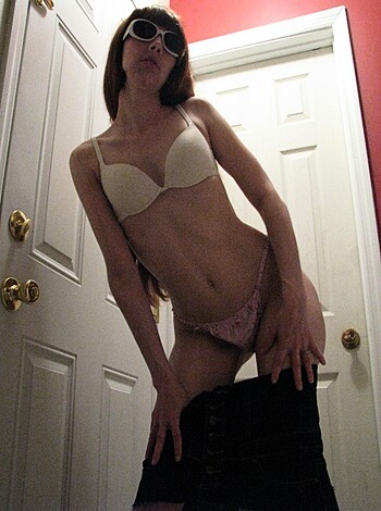 Steph - Amateur Teen in Silky Panties - Photo 46