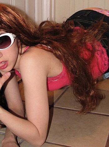 Steph - Amateur Teen in Silky Panties - Photo 62