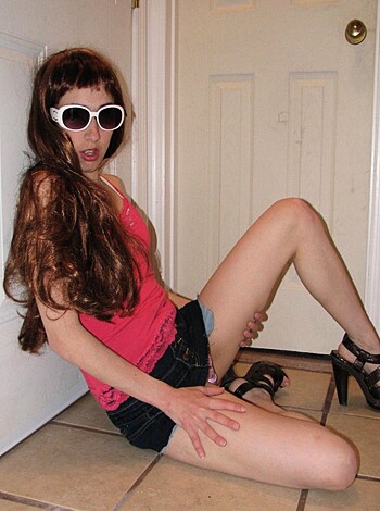 Steph - Amateur Teen in Silky Panties - Photo 67