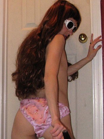 Steph - Amateur Teen in Silky Panties - Photo 77
