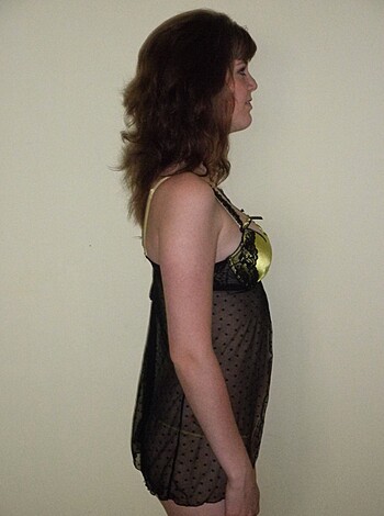 Superb teen standing nude for camera - Photo 44