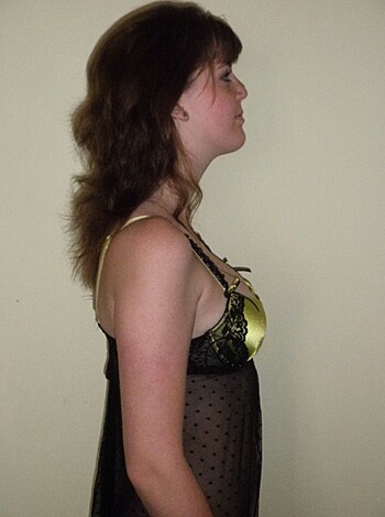 Superb teen standing nude for camera - Photo 47