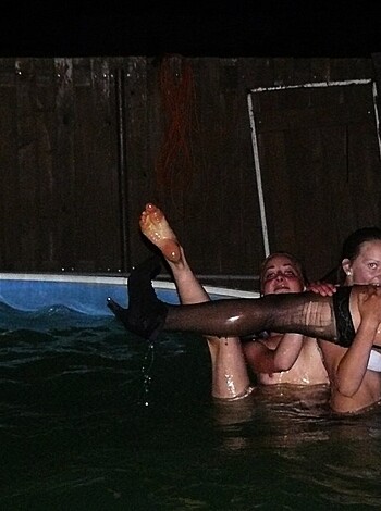 Fucking bitches on top of each other, grinding their pussies together like there's no tomorrow.