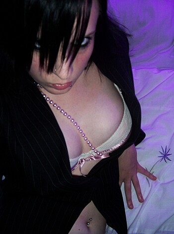 "You see this blonde babe in her sexy underwear, laying back on the bed, flaunting her ass. She's got that business look with her tight suit and then she starts playing up to you like a total fucking seductress. It's hot as hell."