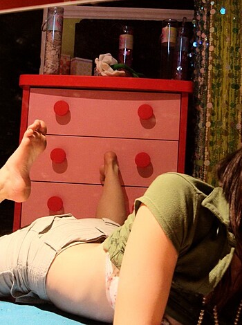 Selfshot masturbating Stacy - Photo 32