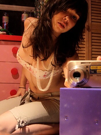 Selfshot masturbating Stacy - Photo 59
