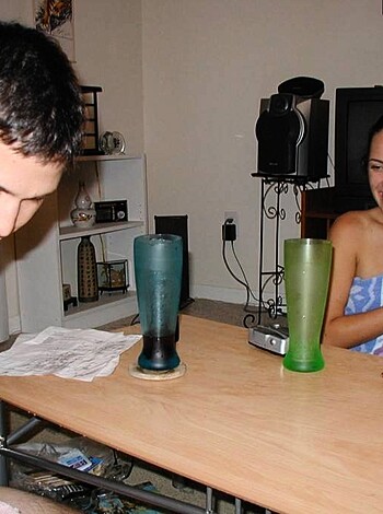 2 Drunk couples having fun naked - Photo 13