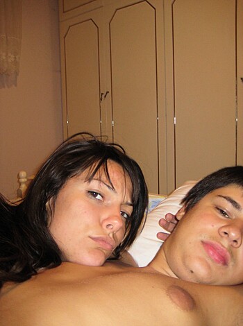 Cute brunette with her boyfriend serie 160 - Photo 4