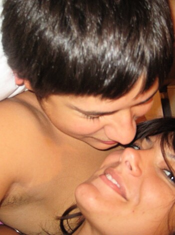Cute brunette with her boyfriend serie 160 - Photo 9