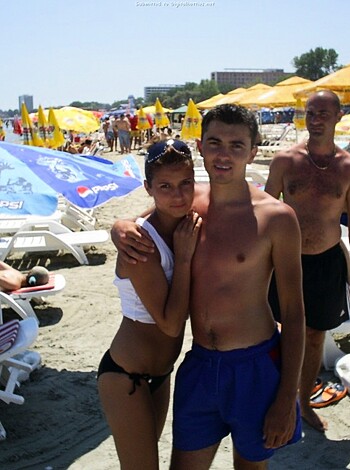Beach Horny Girls on Vacation - Luba and Nina - Photo 11