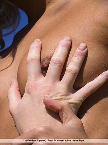 """
Here's a pic of two chicks rubbin' titties.
"""