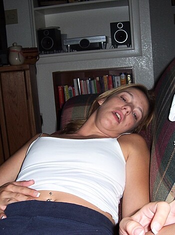 Nice Blonde Girlfriend Fucks  - Photo 42