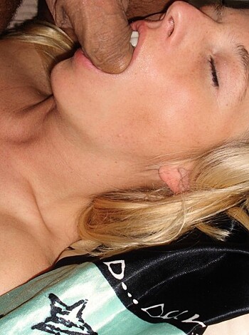 "This picture depicts a dude coercing some chick into giving him a bj."