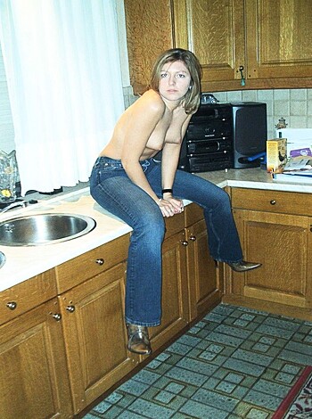 Horny Amateur Blonde shows her Cunt  - Photo 53