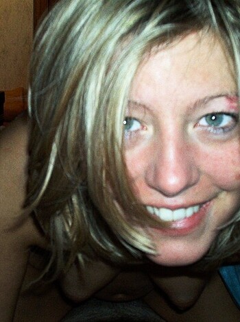 Horny Amateur Blonde shows her Cunt  - Photo 63