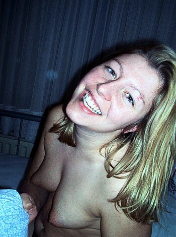 Horny Amateur Blonde shows her Cunt  - Photo 117