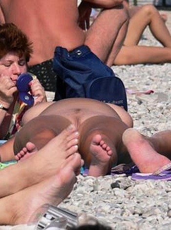 Nude beach - mix 152 - Photo 86