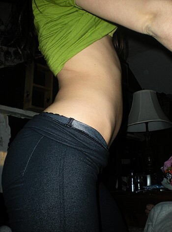 """
Look at her fucking belly button piercing, bro.
"""