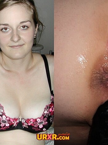 Busty Amateur Slut Girlfriend Dressed/Undressed - Photo 4