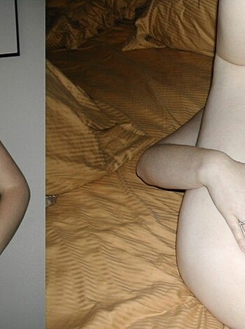 Busty Amateur Slut Girlfriend Dressed/Undressed - Photo 7