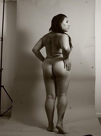 stretch marked belly and fat ass - Photo 55