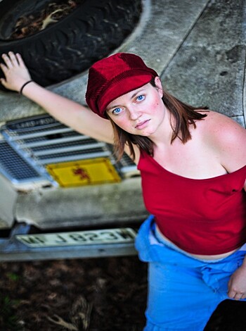 overalls - tits out - Photo 22