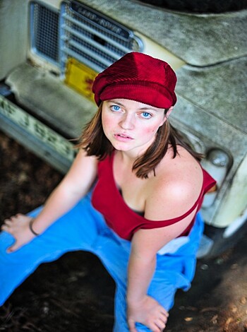 overalls - tits out - Photo 25