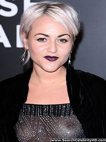 Jaime Winstone See Through Dress Revealing Nipples - Photo 1