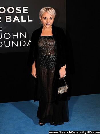 Jaime Winstone See Through Dress Revealing Nipples - Photo 5