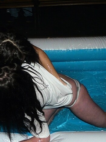 Party Girls in Club - Fighting in pool - wet t-shirt - Photo 34