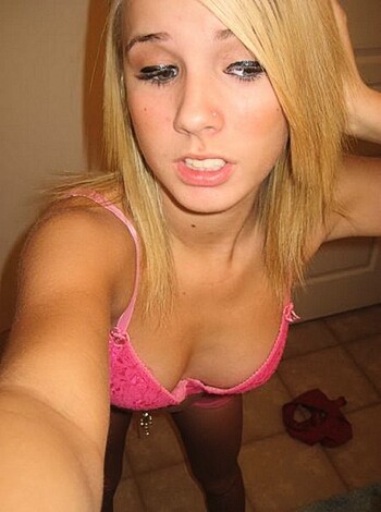 """ Fucking hot busty cunt with a titty smothered in pink lace, baby.  """