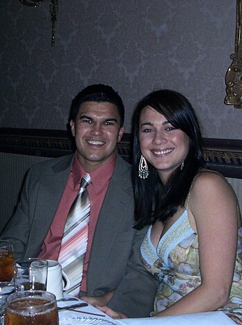 "This fucking picture displays a fatass couple chilling on a damn dining set."