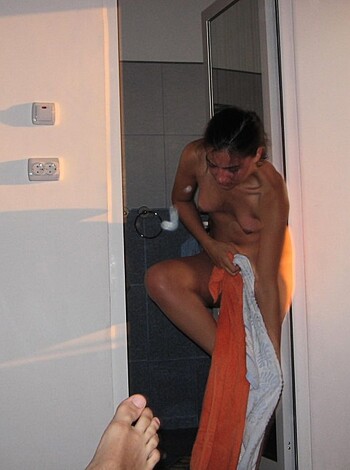 "This picture is a snapshot of some bitch in her own fucking house getting dressed while she's wrapped up in a goddamn towel."