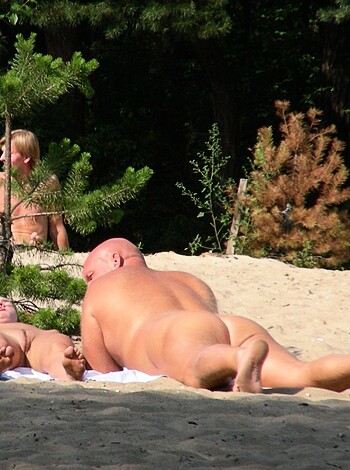 Here's a naked ass fucking paradise where everyone goes balls deep in the sandy crack!