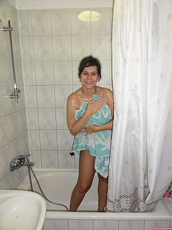 Horny Wife Got a Surprise In The Shower - Photo 8