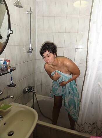Horny Wife Got a Surprise In The Shower - Photo 9