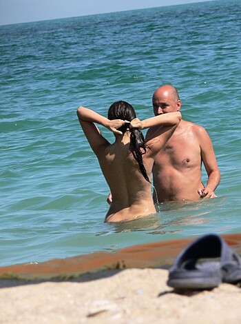 "Sexing on the sand, fucking without a cunt."