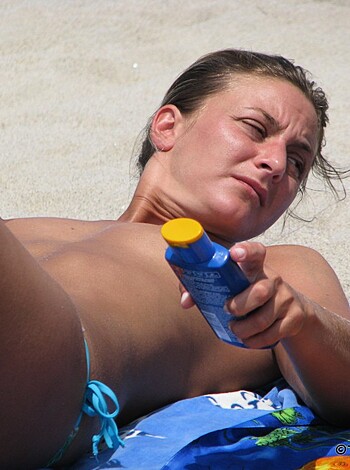 Topless Girls on the Beach - 224 - Small Tits - Photo 14