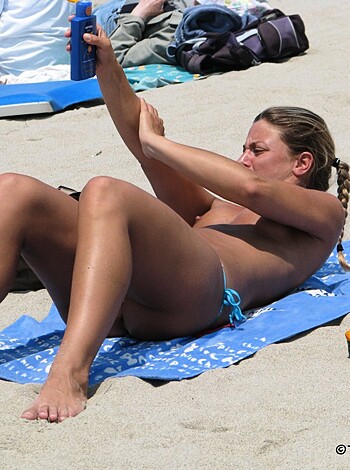 Topless Girls on the Beach - 224 - Small Tits - Photo 29