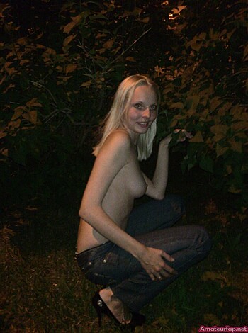 Ukrainian Blonde Teen With Nice Boobs - Photo 34