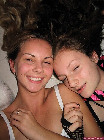 Naughty Blonde Lesbians Playing Erotic Games - Photo 23