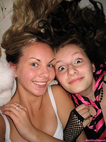 Naughty Blonde Lesbians Playing Erotic Games - Photo 25