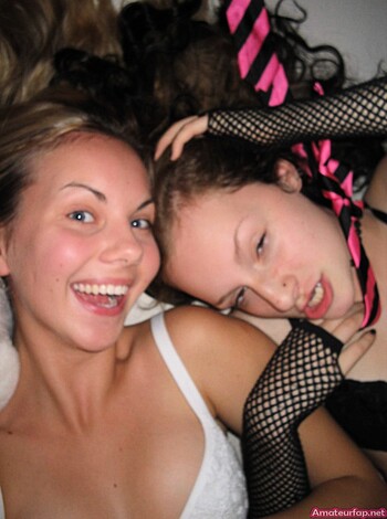 Naughty Blonde Lesbians Playing Erotic Games - Photo 27