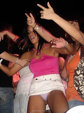 A gaggle of bitches stripping down at some shindig while they gab and giggle like fucking idiots.