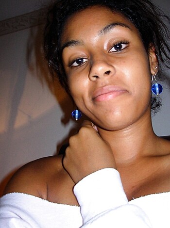 """
Check out this f*cking hot b*tch in her white t-shirt!
"""